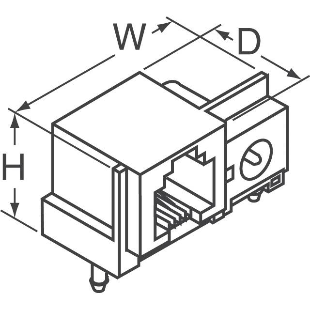 TM5RT1-62PWJ Hirose Electric Co Ltd  Jack per connettori modulari